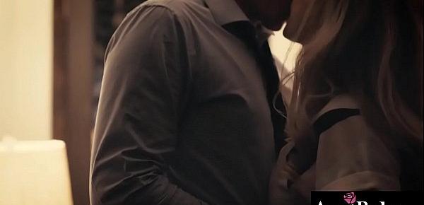  Nina Hartley entrapping Justin Hunt in her sensual gaze making him get hooked